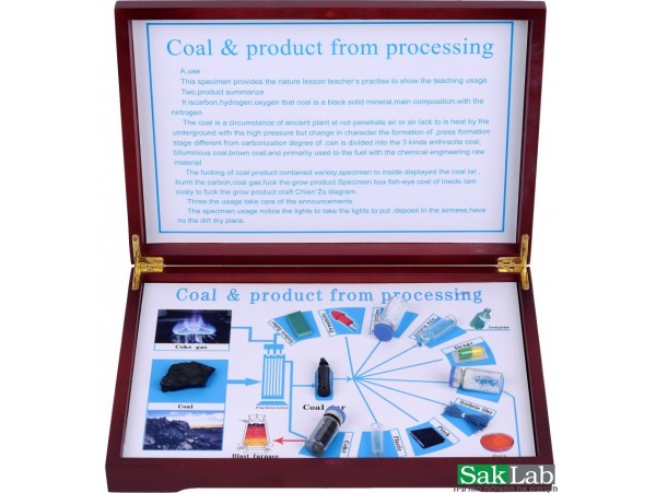 תיבת תצוגה - פחם ומוצריו 